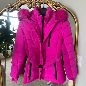 Michael Kors Azalea Pink Puffer Jacket